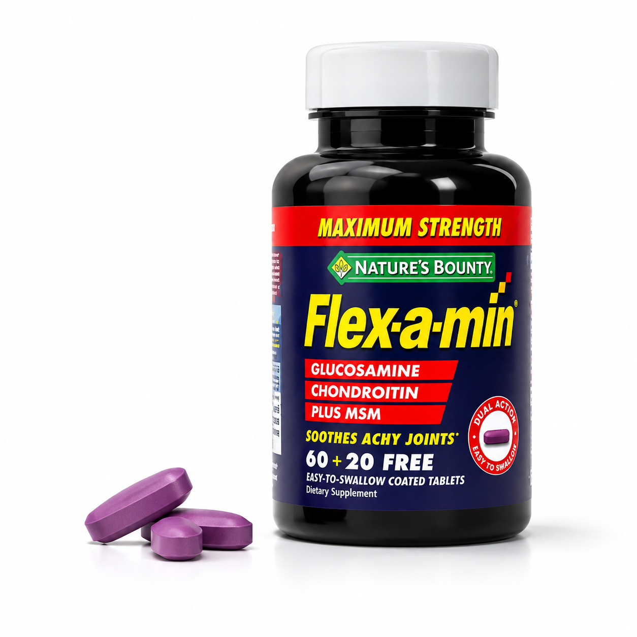 Nature's Bounty Flexamin 60+20 Tablets