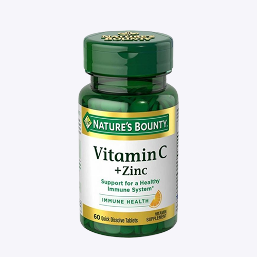 Nature's Bounty Vitamin C + Zinc - 60  Quick Dissolve Tablets