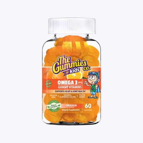 The Gummies Co. For Kids® Omega 3 Gummy Vitamins Orange Flavor- 60 Gummies